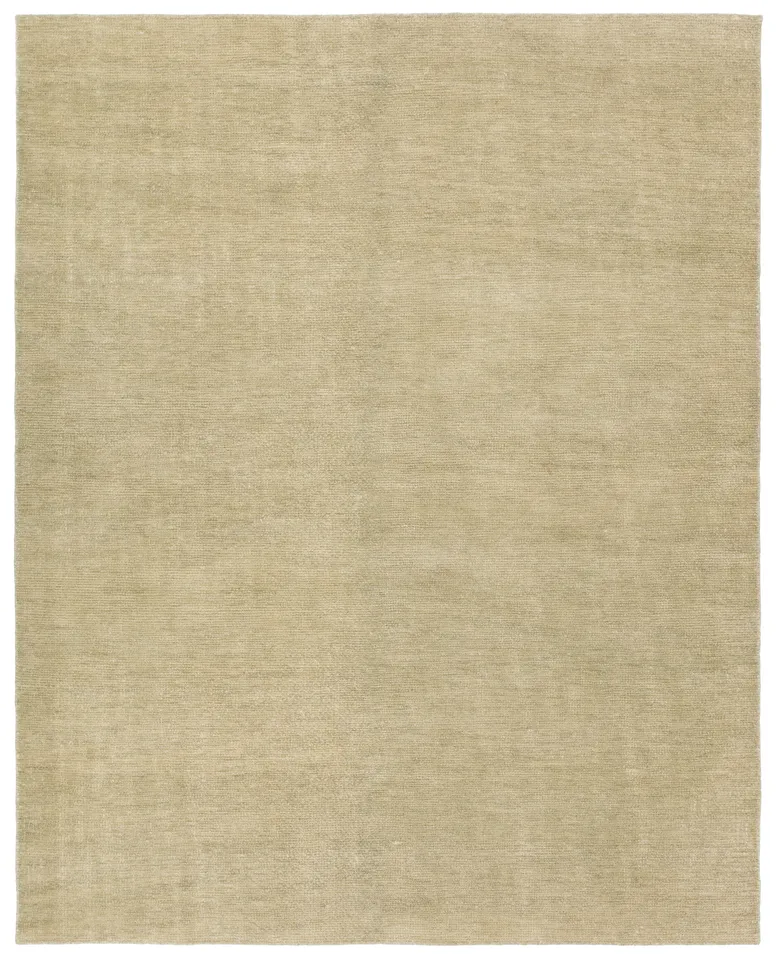 Limon RBC14 Handmade Outdoor Solid Yellow Area Rug (8'6"x11'6")
