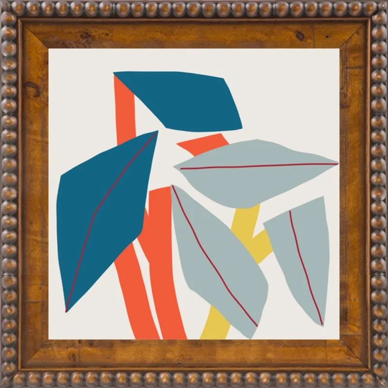Colourful leaves by Jessica Nielsen for Artfully Walls