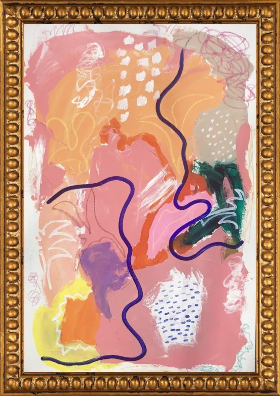 Riot of Color by Virginia Chamlee for Artfully Walls