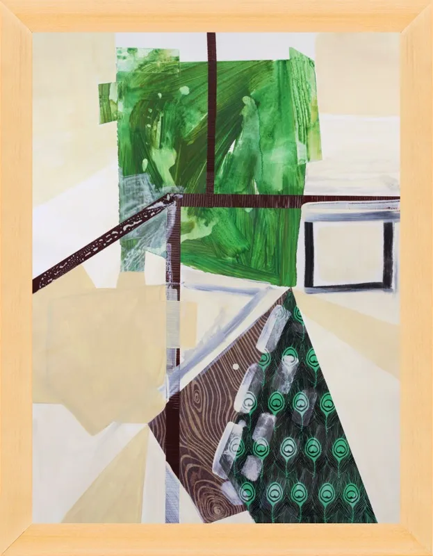 Abstract Study (trail map) by Pamela Staker for Artfully Walls