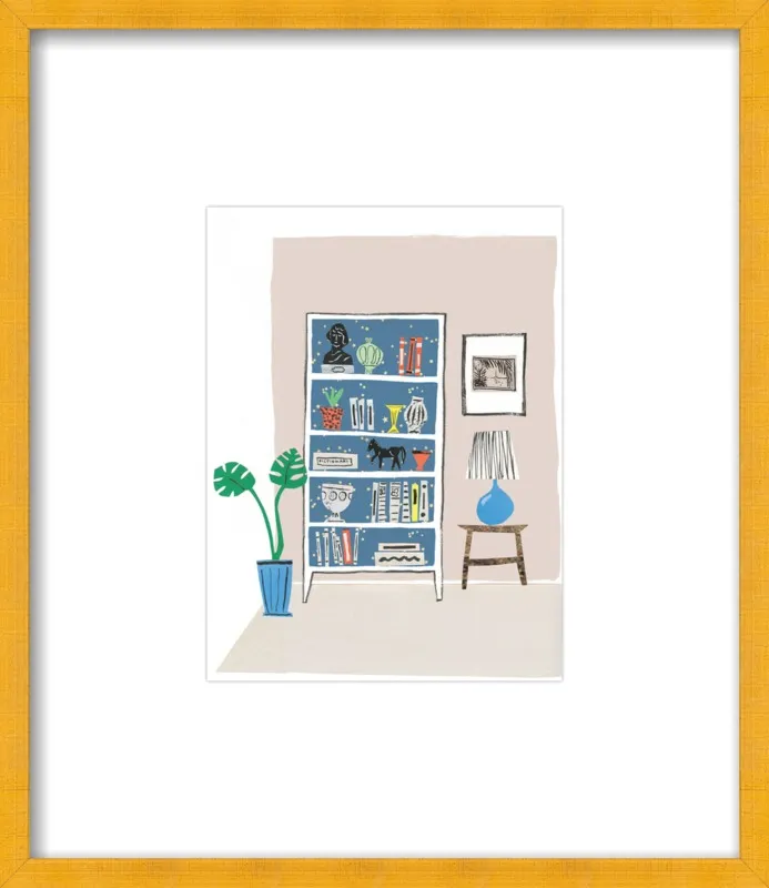 Shelfie by Danielle Kroll for Artfully Walls