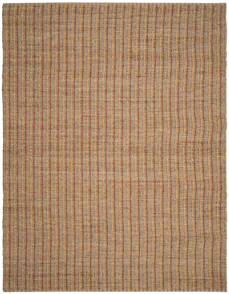 Arlo Home Hand Woven Area Rug, CAP102A, Beige/Rust,  8' X 10'