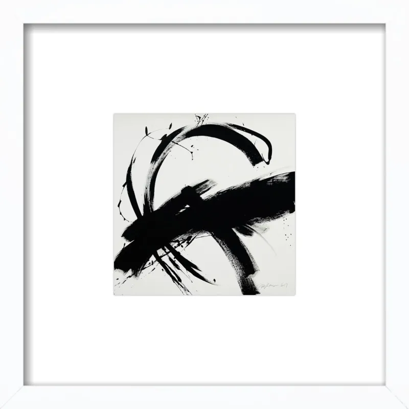 B + W #1 by Jill Sykes for Artfully Walls