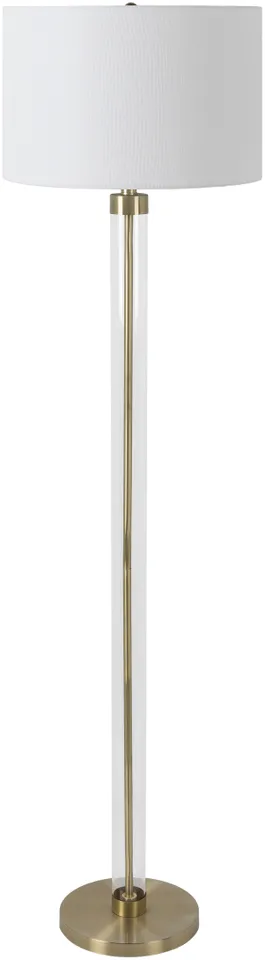 Peninsula  Translucent 63"H x 16"W x 16"D Accent Floor Lamp
