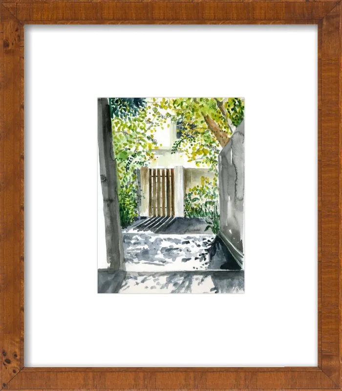 Garden Gate by Miri Eshet for Artfully Walls