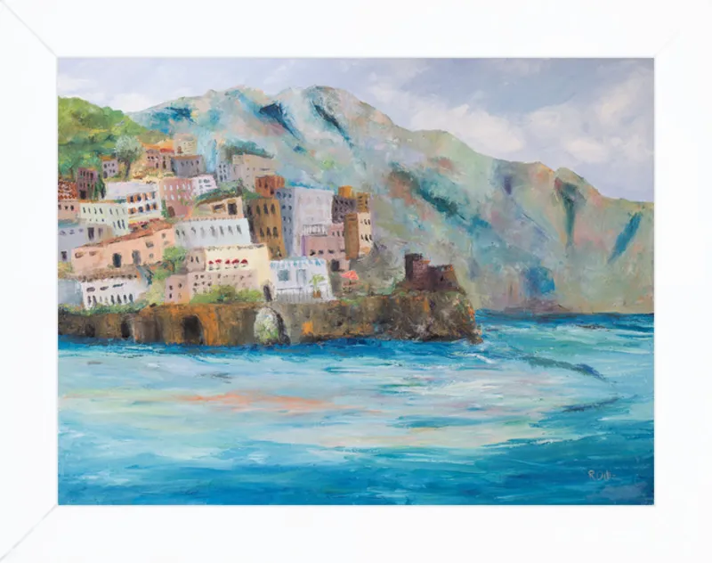 Amalfi Coast by Renee A Ortiz for Artfully Walls