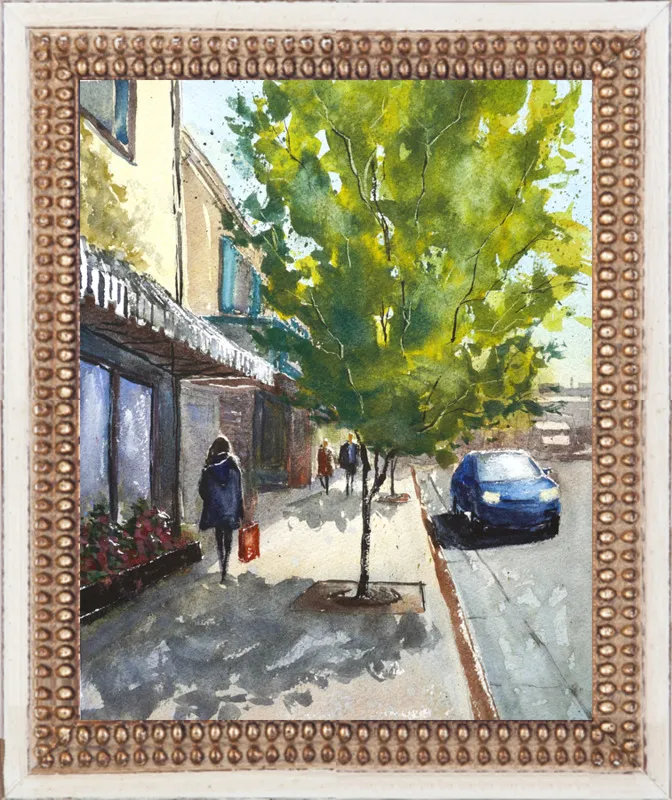 Shops in Laguna by Lauren Dusing for Artfully Walls