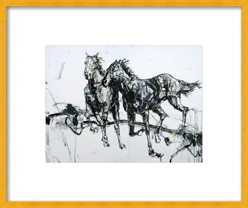 The Races by Shao Y. Zhang for Artfully Walls
