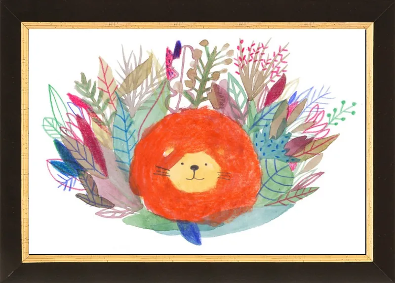 Lion by Marion Barraud for Artfully Walls