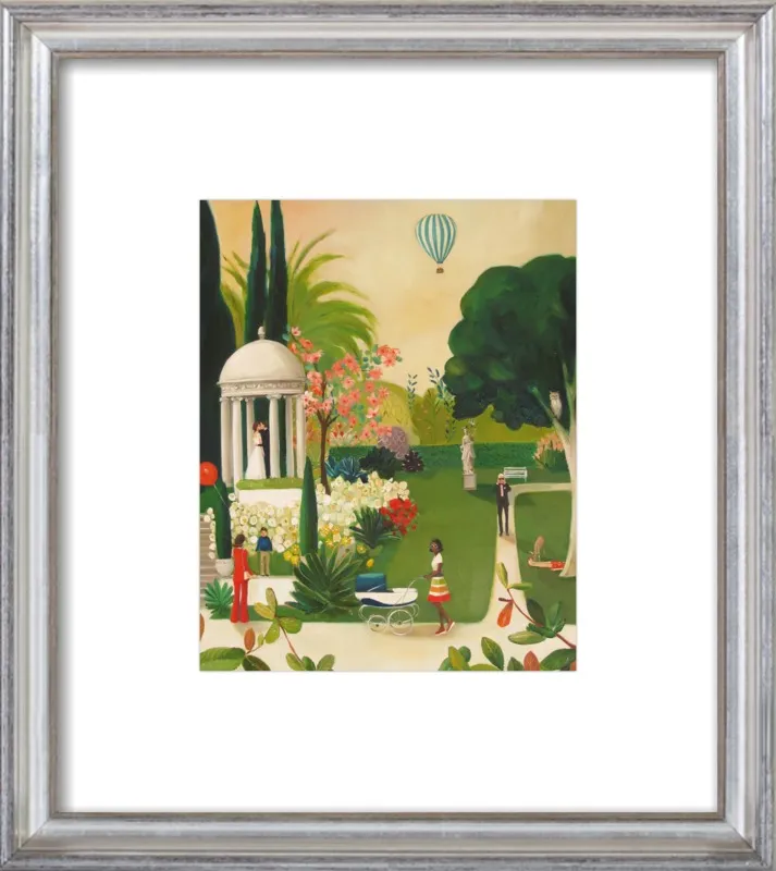 A Fainting in the Botanical Gardens by Janet Hill for Artfully Walls