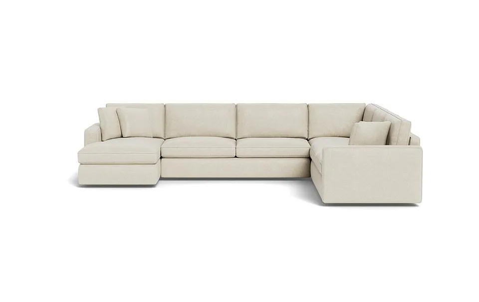 James 4-Piece 5-Seat Corner Chaise Sectional Left