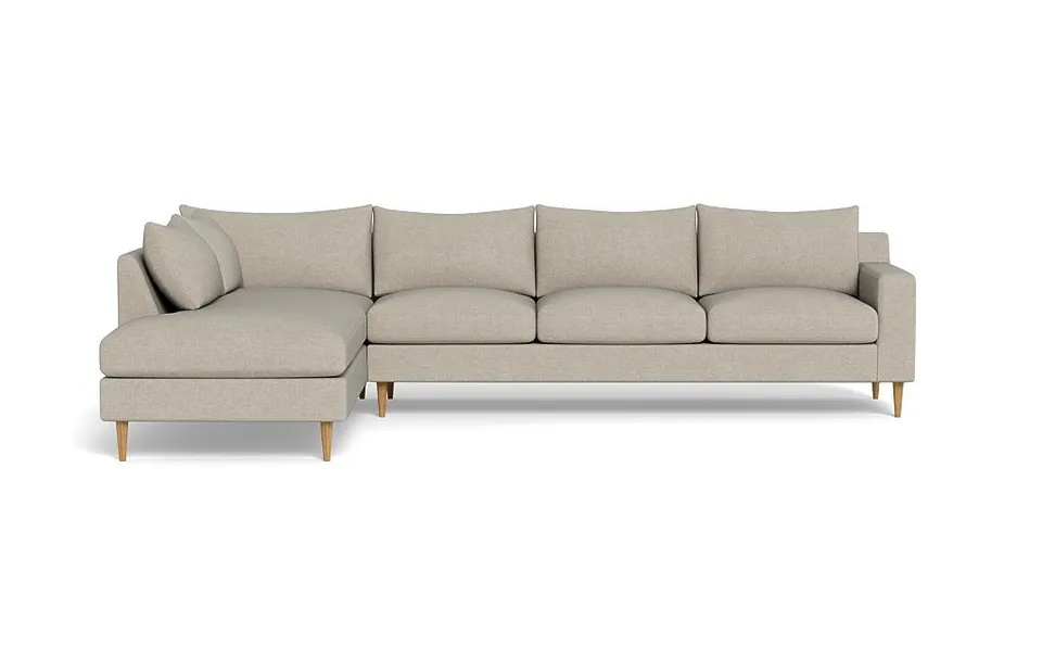 Sloan 4-Seat Left Bumper Sectional