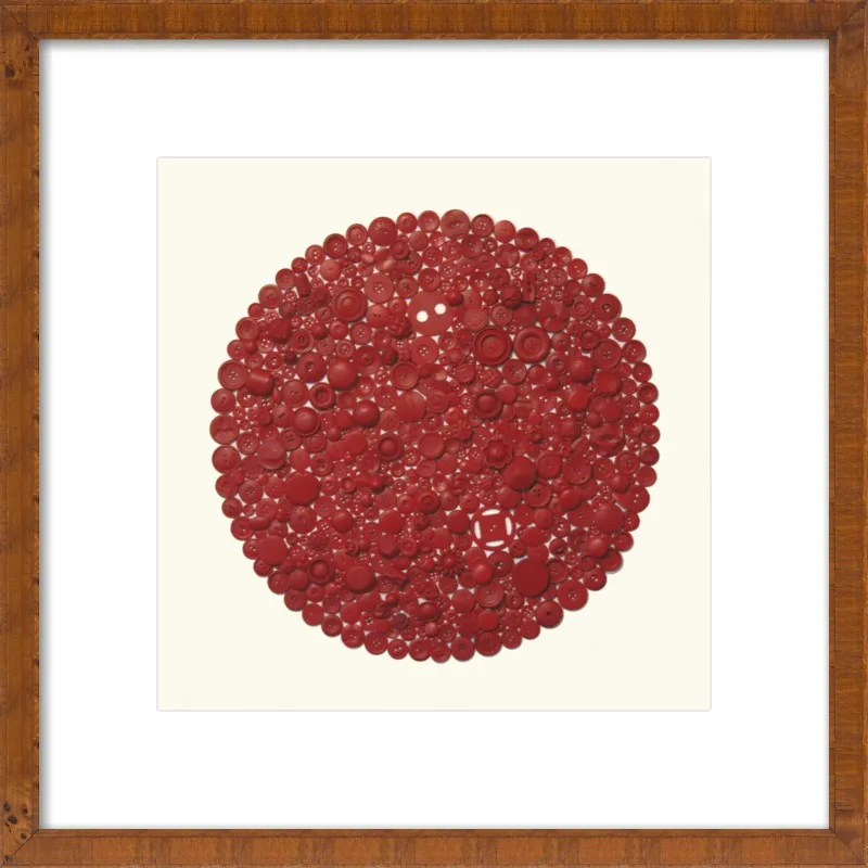 Red Target by Emeline Tate for Artfully Walls