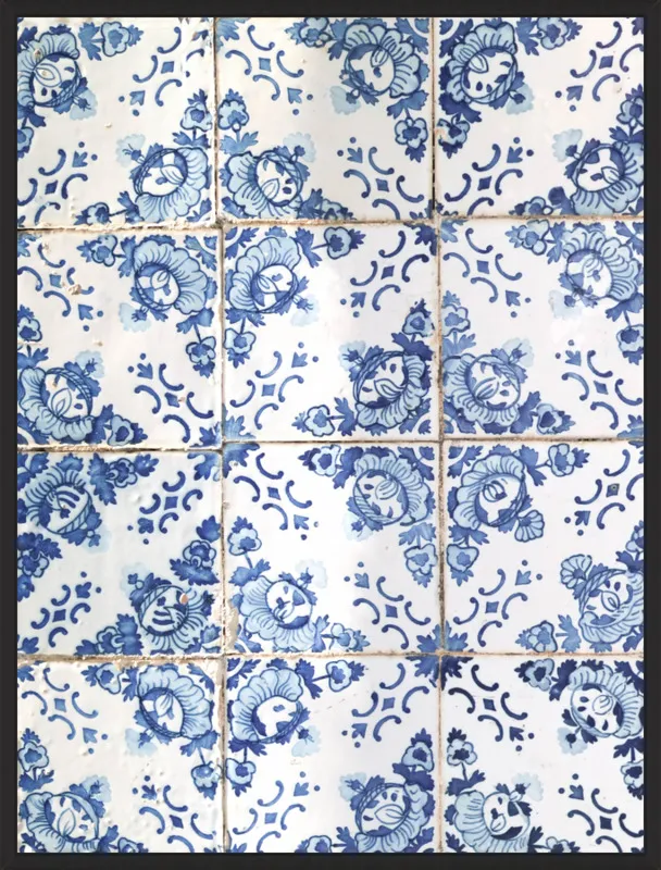 Azulejos by Ingrid Beddoes for Artfully Walls