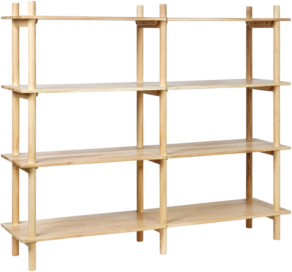 Orly  53"H x 63"W x 16"D Bookcase