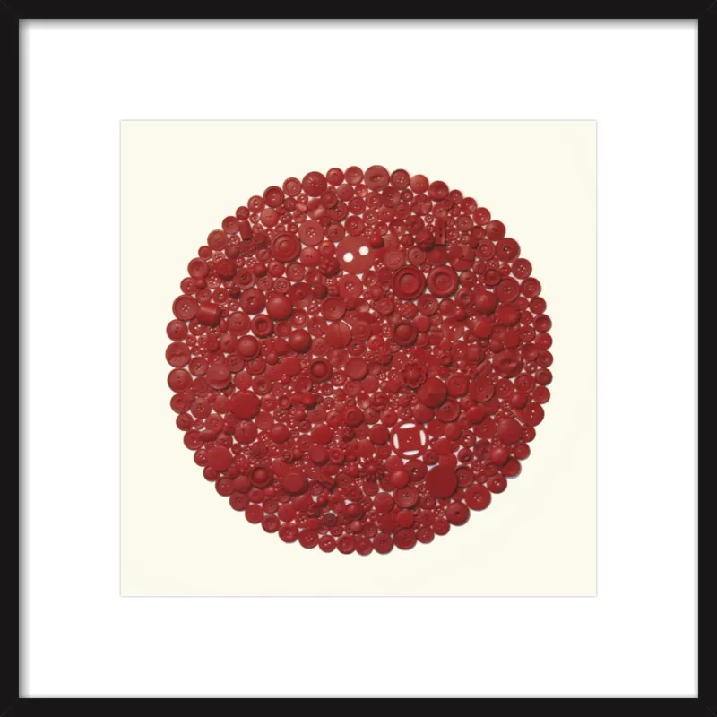 Red Target by Emeline Tate for Artfully Walls