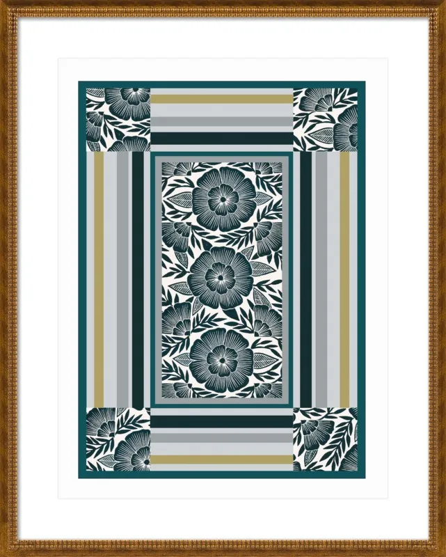 Botanical Frame 1 by Katharine Watson for Artfully Walls