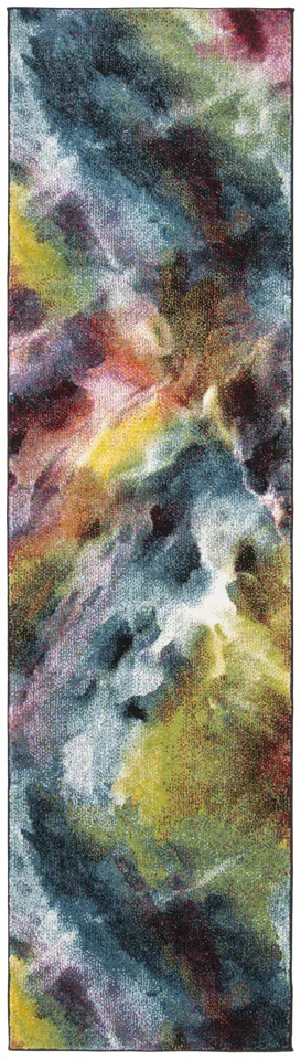 Arlo Home Woven Area Rug, GAL110A, Multi,  2' 3" X 8'