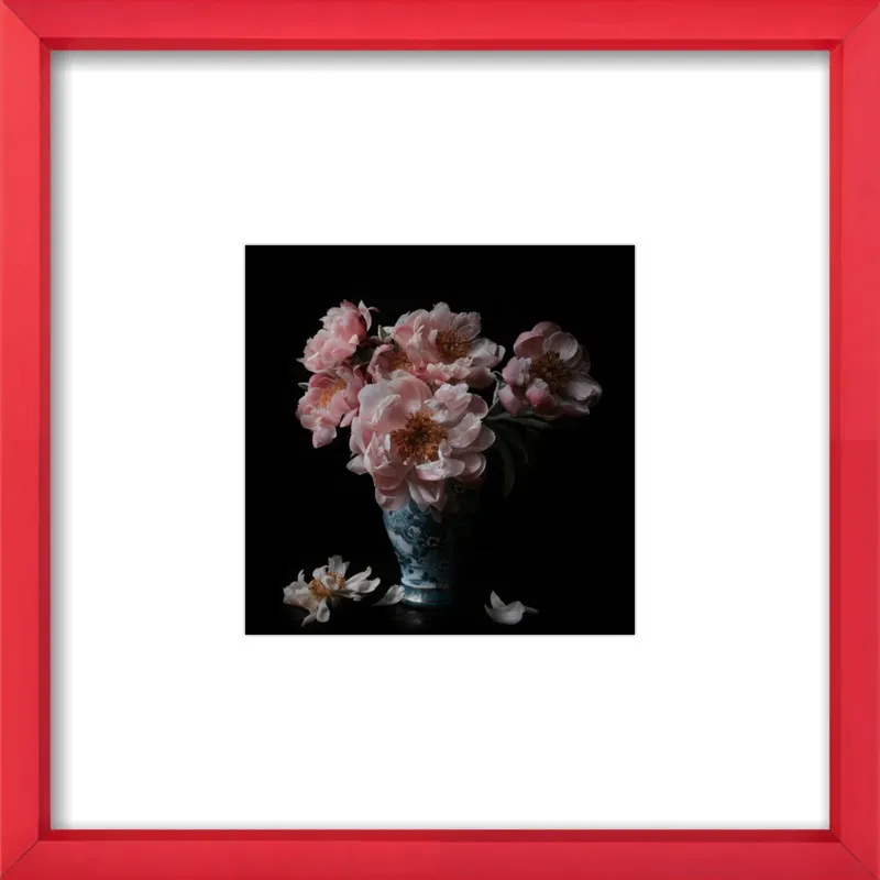 Pink Peonies  by Lucy Snowe for Artfully Walls