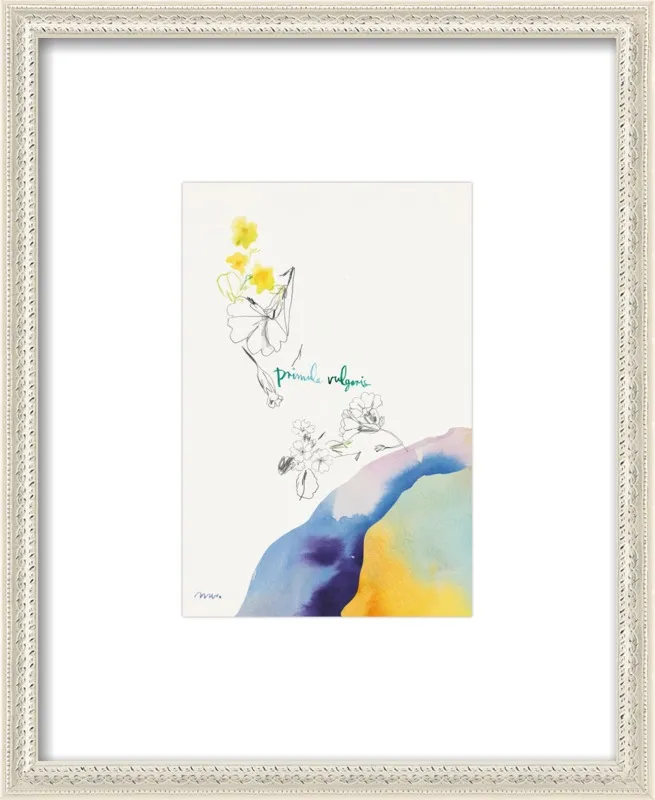 Primula Vulgaris by META WRABER for Artfully Walls