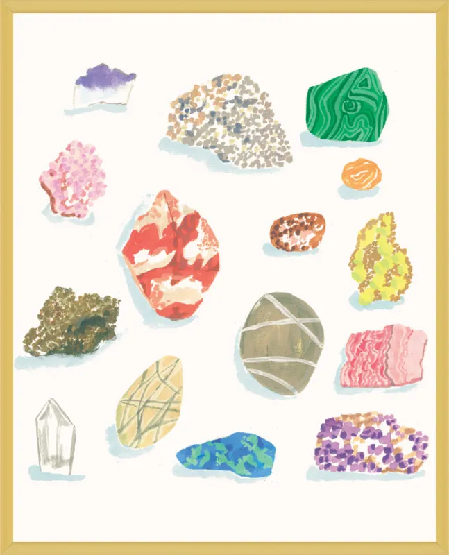 Gems by Danielle Kroll for Artfully Walls