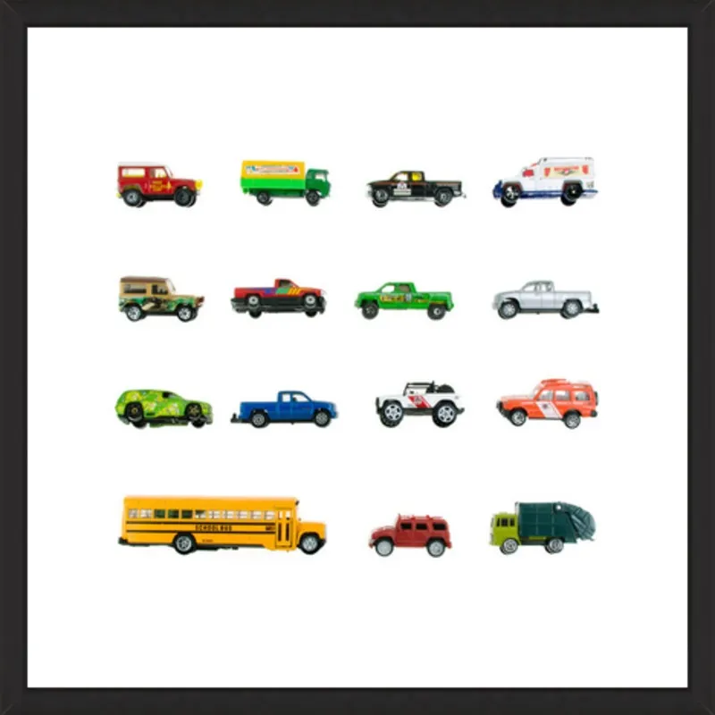 Vintage Toy Trucks by Jennifer Steen Booher for Artfully Walls