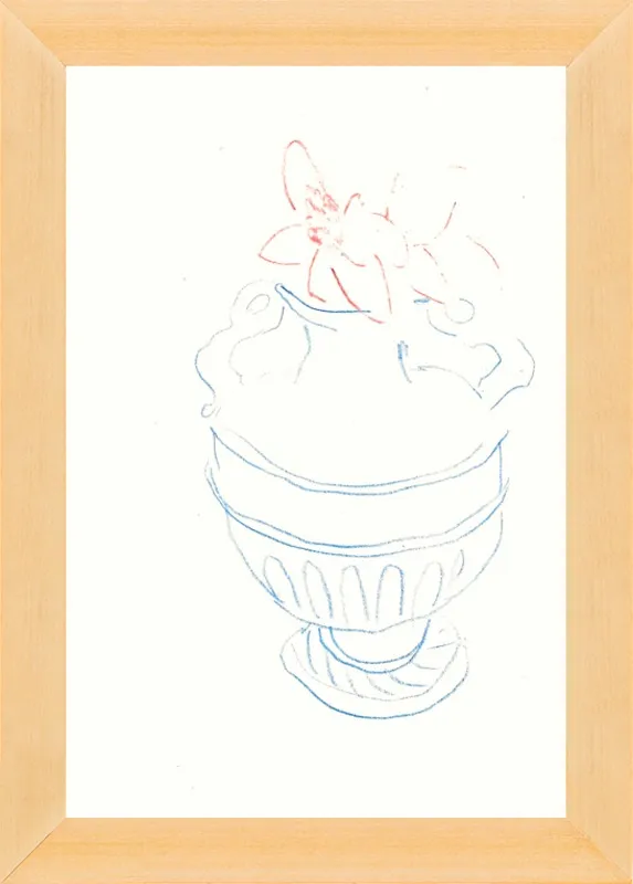 Sevres vase by Shanti Shea An for Artfully Walls
