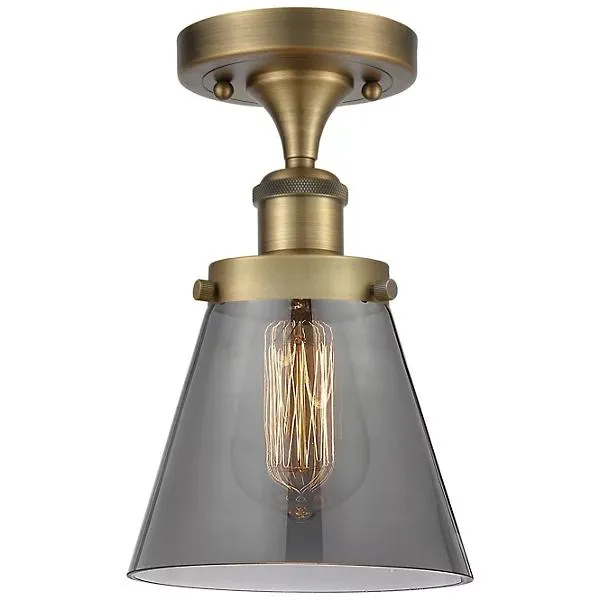 Zachary Glass Semi-Flushmount