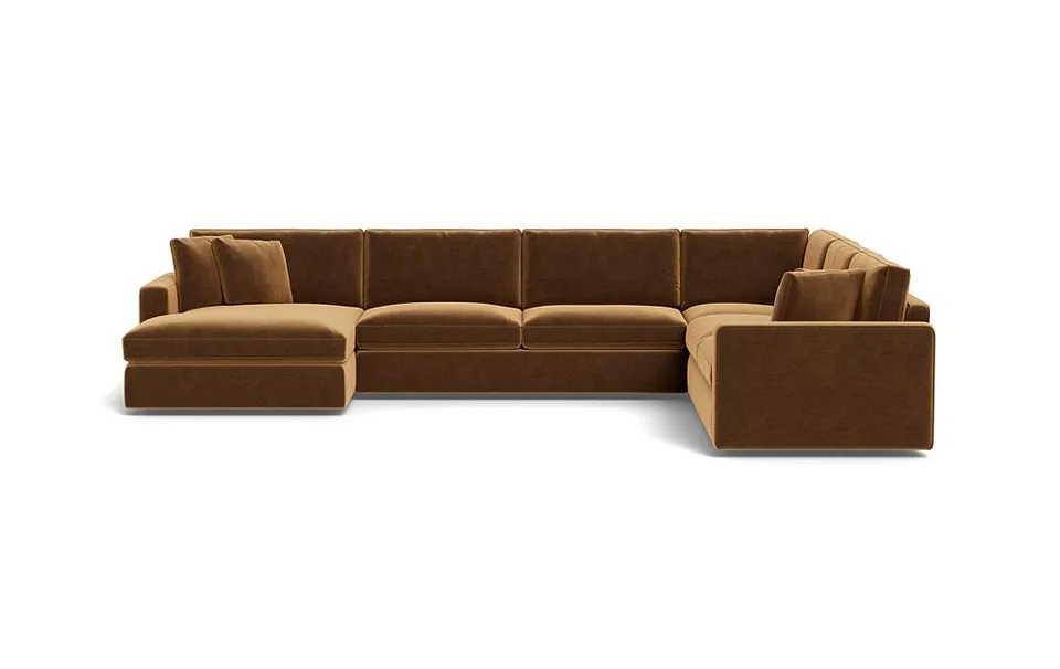 James 4-Piece 5-Seat Corner Chaise Sectional Left