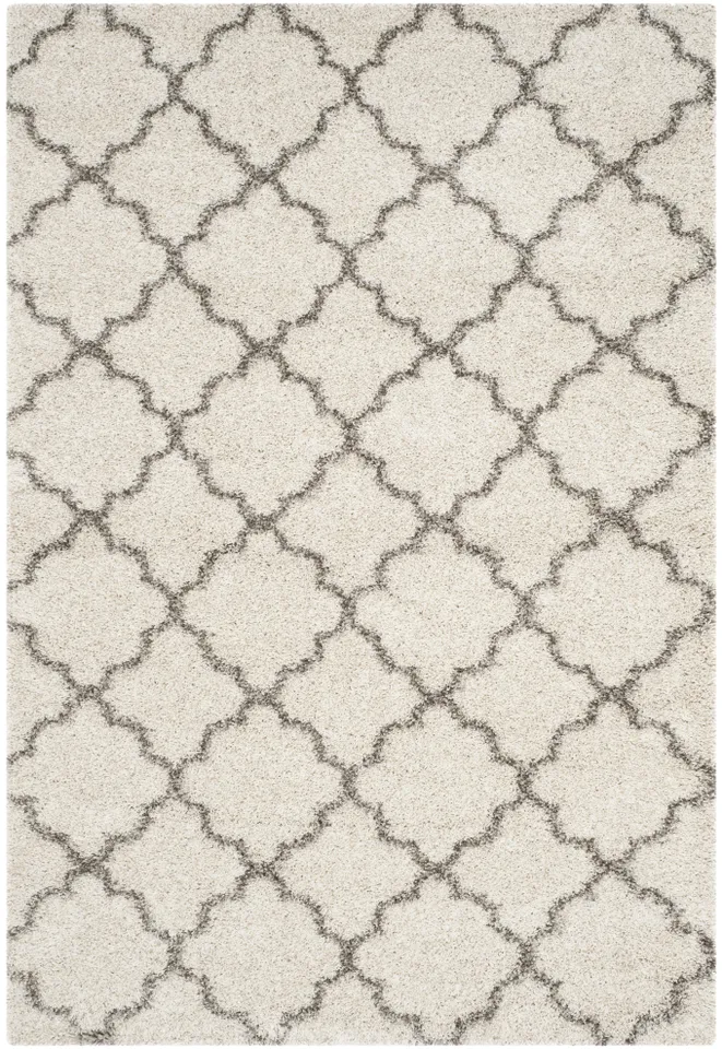 Arlo Home Woven Area Rug, SGH282A, Ivory/Grey,  11' X 15'