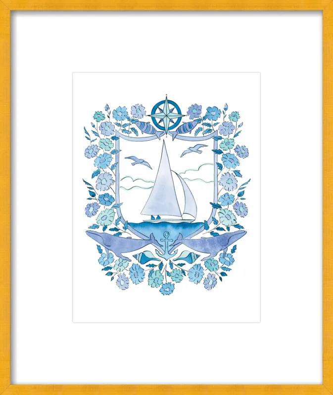 Setting Sail by Rachel Rogers for Artfully Walls