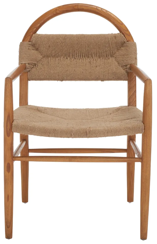 Farley Dining Chair - Brown / Natural