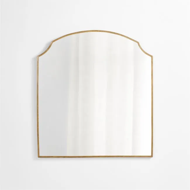 Emmy Brass Wall Mirror 36"x40"