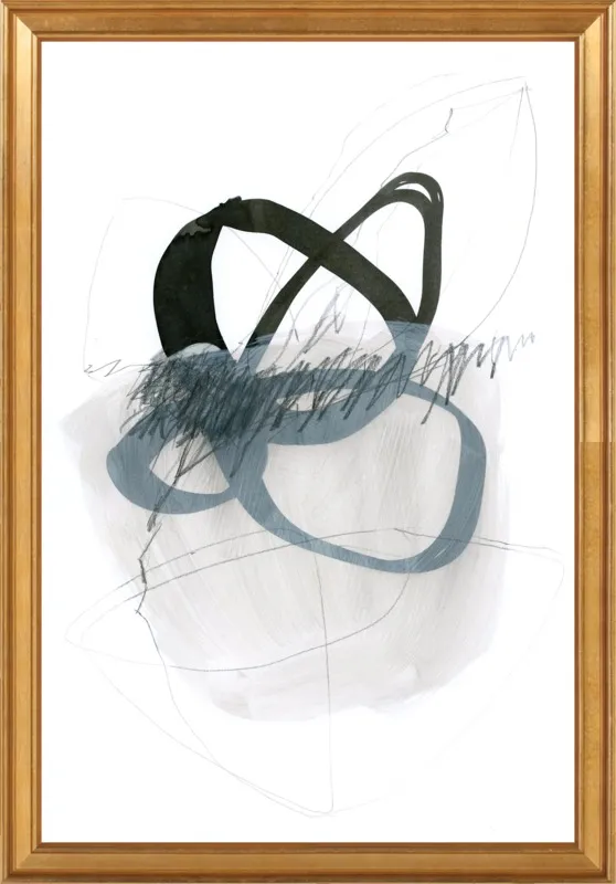 line & shape studies 01 by Iris Lehnhardt for Artfully Walls