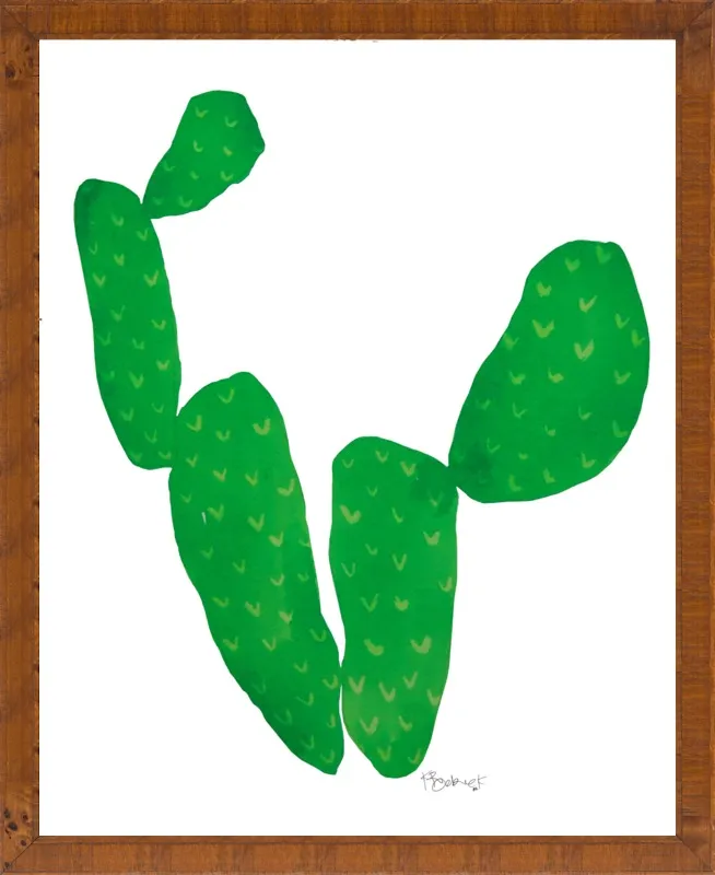 Green Cacti by Kate Roebuck for Artfully Walls