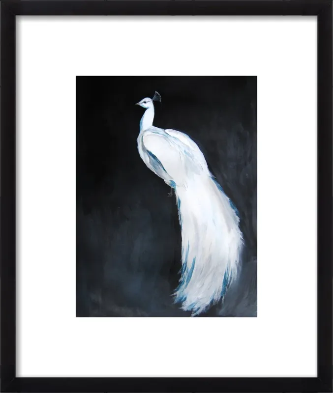 White Peacock II by Christine Lindstrom for Artfully Walls