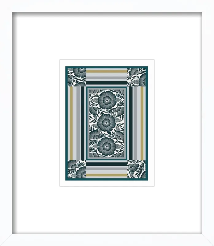 Botanical Frame 1 by Katharine Watson for Artfully Walls