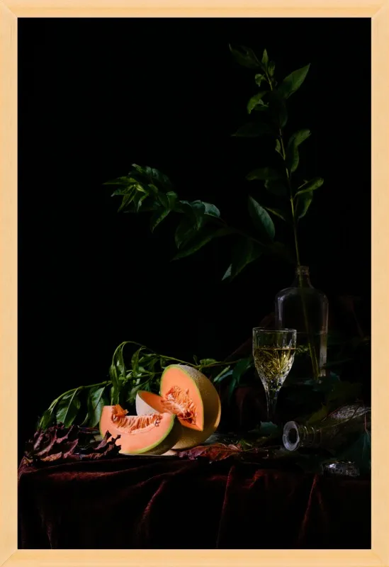 Cantaloupe by Dustin Halleck for Artfully Walls