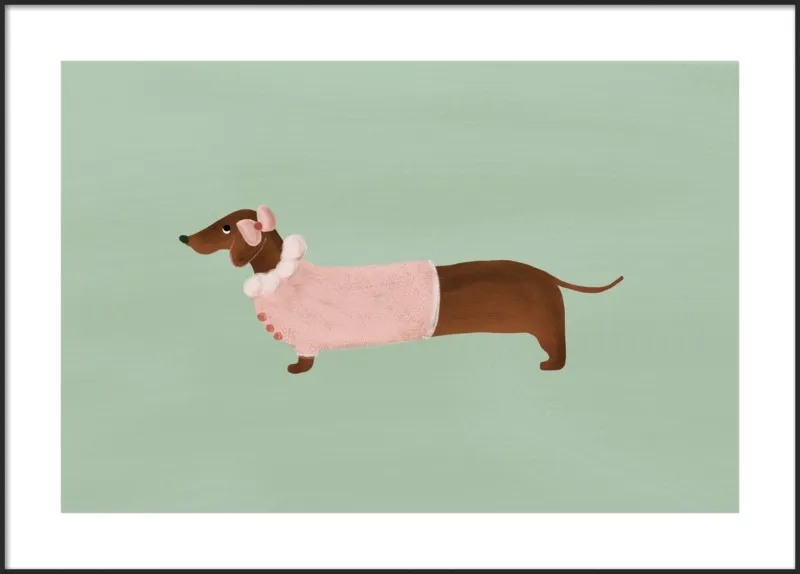 Lucy's Outfit No.1 by Nancy Noreth for Artfully Walls