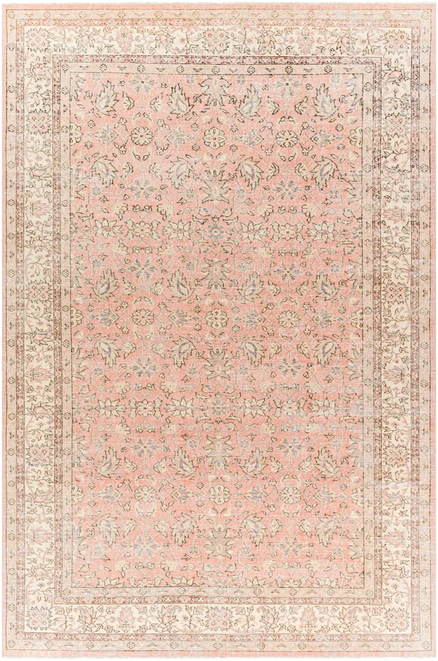 Antique One of a Kind  Indoor 6'5" x 9'6" Handmade Rug