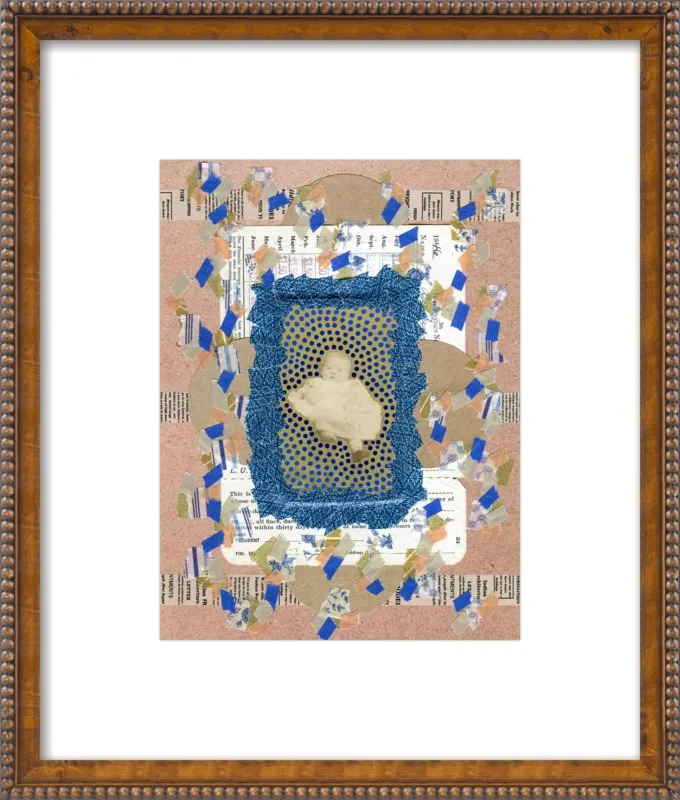 Blue awakening by Naomi Vona for Artfully Walls