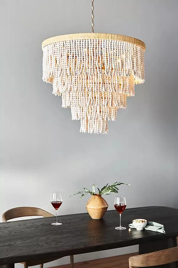 Waterfall Beaded Chandelier
