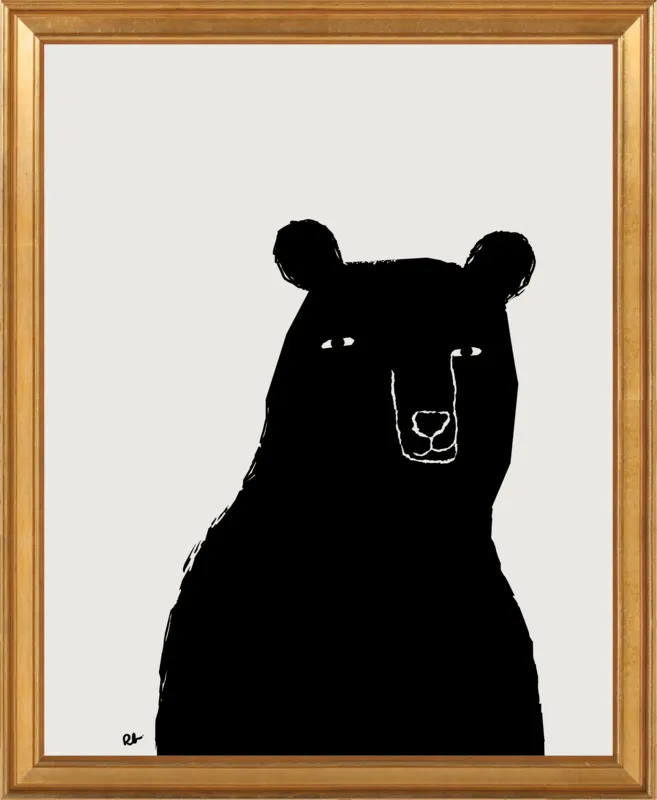 Benson the Bear by Rob Blackard for Artfully Walls