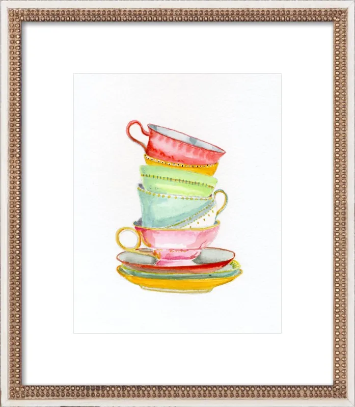 Teacups by Miri Eshet for Artfully Walls