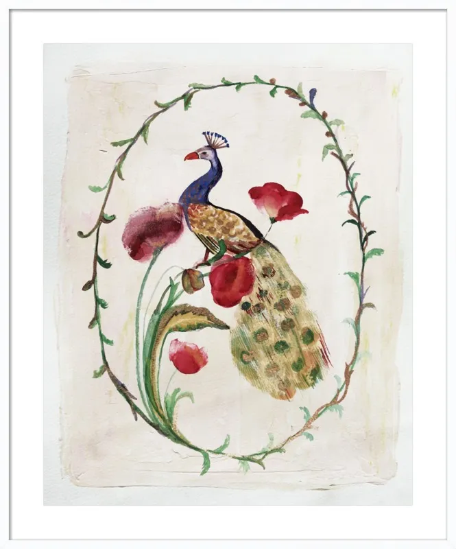 Peacock by Ruti Shaashua for Artfully Walls