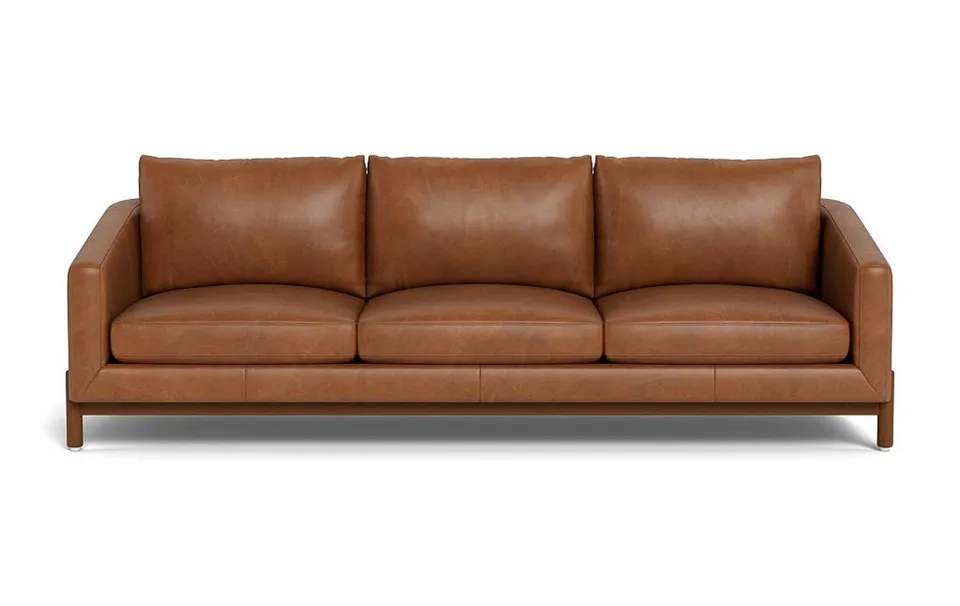 Oslo Leather 3-Seat Sofa