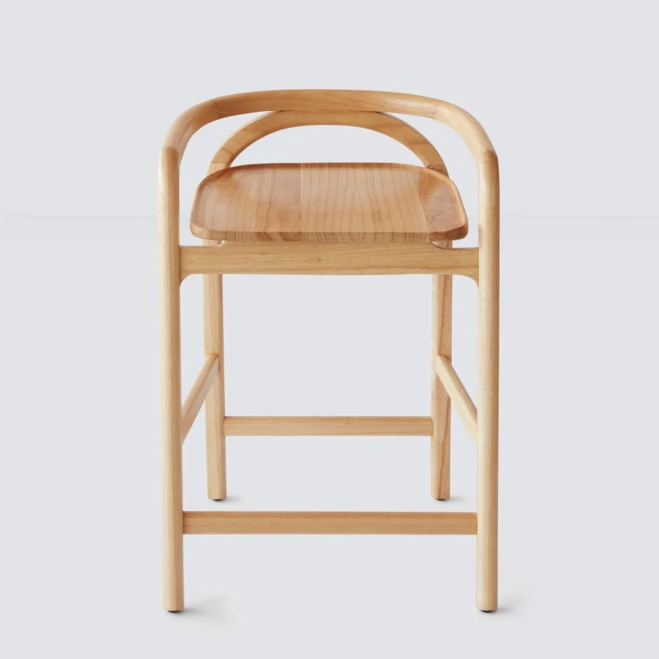 The Citizenry Meru Counter Stool Mindi | Light Wood