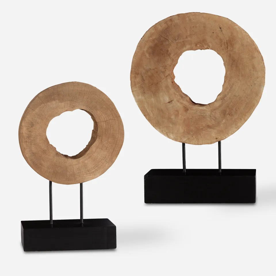 Ashlea Wooden Sculptures Set/2