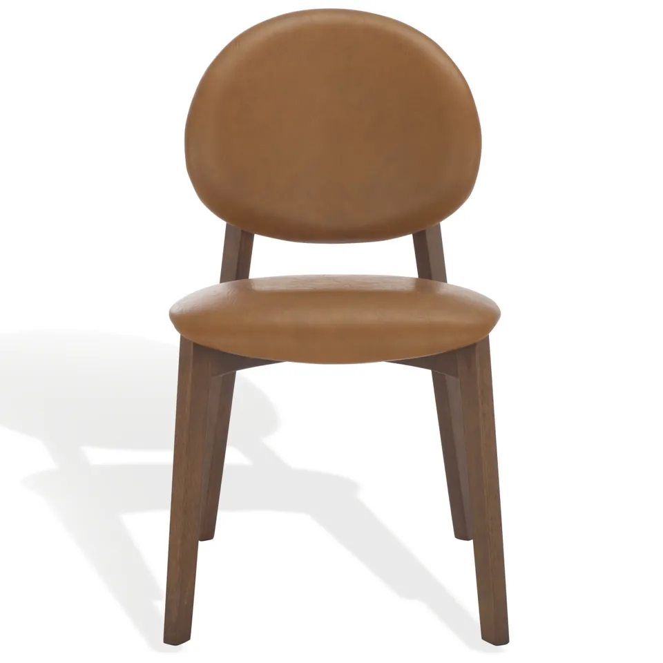 Kayleen Wood Dining Chair - Walnut / Brown, set of 2