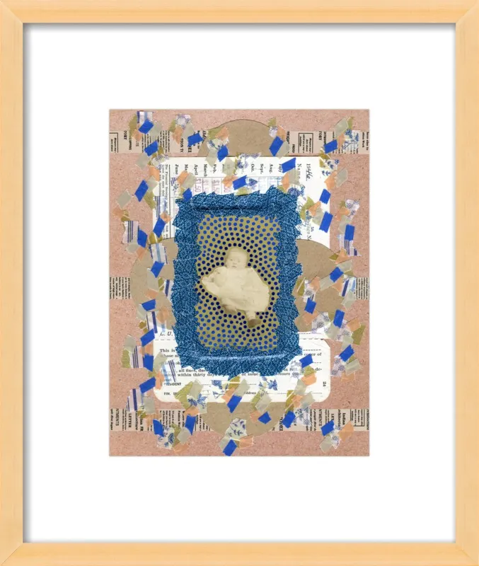Blue awakening by Naomi Vona for Artfully Walls